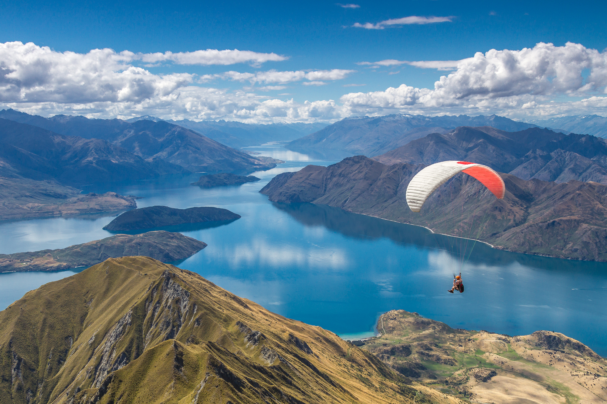 New Zealand Adventure Sky Cliff Jump
